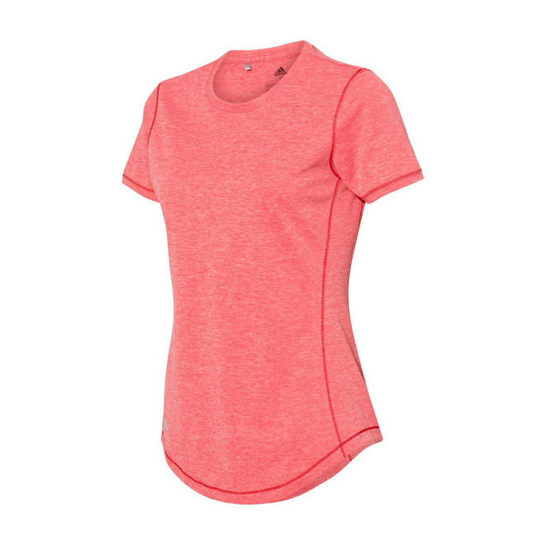 Adidas - Women's Sport T-Shirt - A377 - Power Red Heather - Size: S