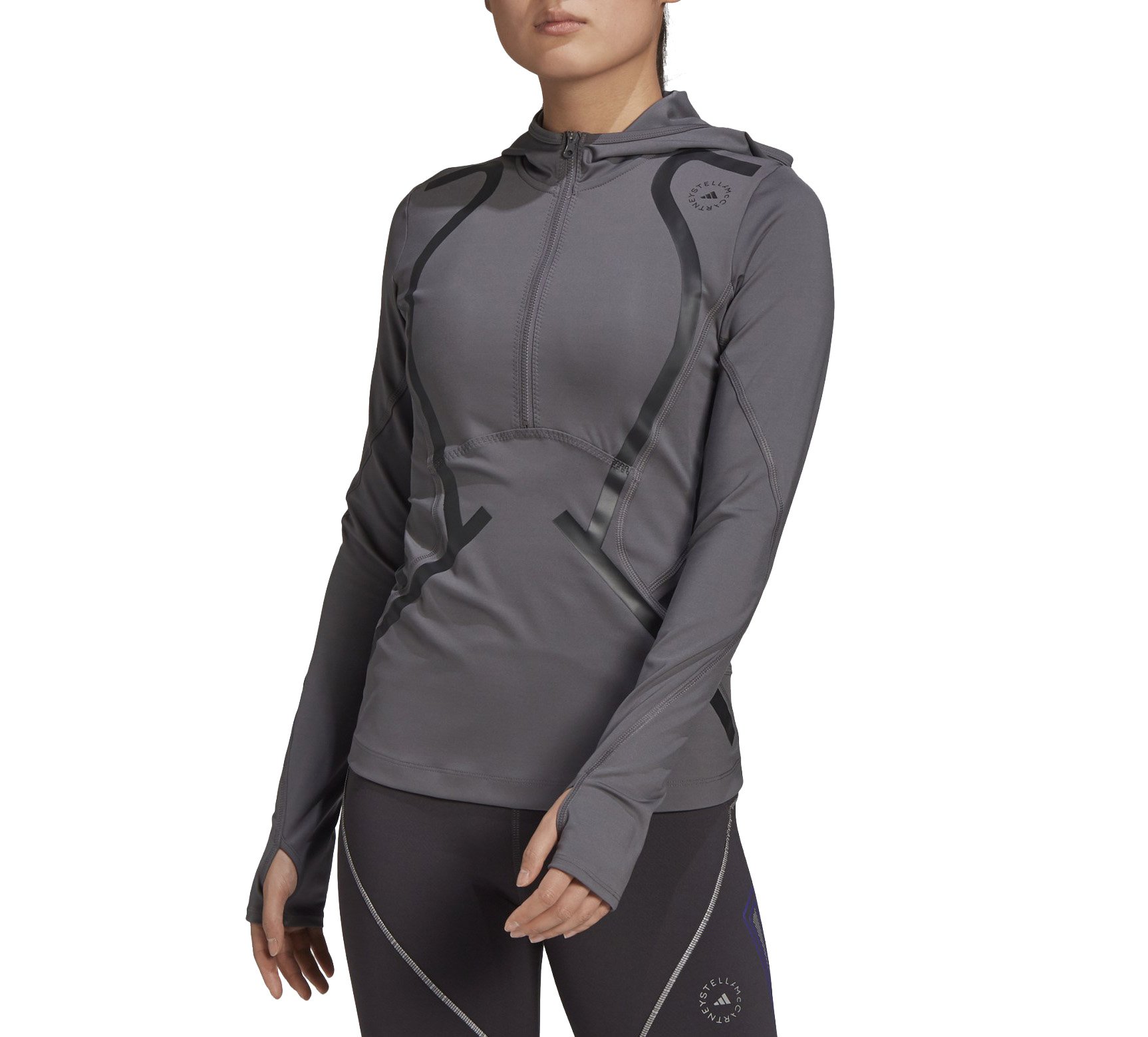 Truepace hooded long sleeve midlayer top deals
