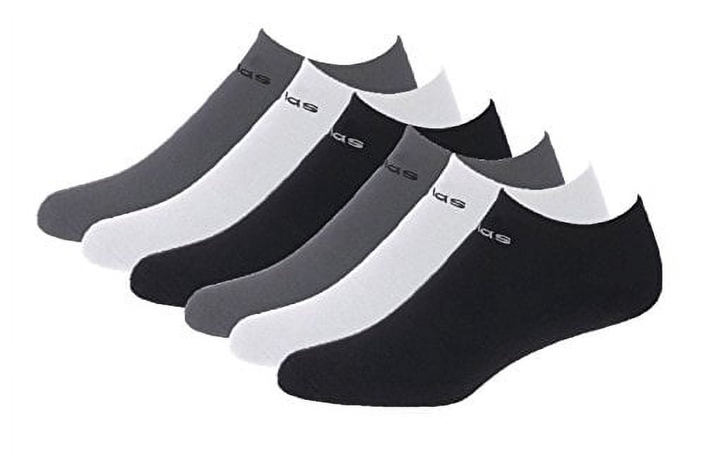 adidas men's superlite no show socks 6 pack