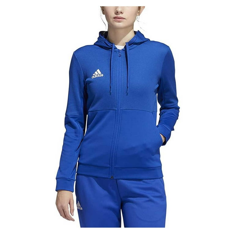 Royal blue adidas jacket clearance women's