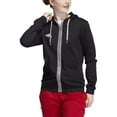 thumbnail image 1 of Adidas Women's Team Issue Full-Zip Hoodie XS Black | Gray, 1 of 3
