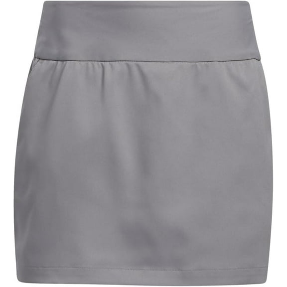 Adidas Womens Ultimate 365 Solid Skort Skirt (Grey Three, Large)