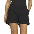 thumbnail image 1 of Womens adidas Pintuck Pull-On Shorts Color: Black Size: SMALL, 1 of 5