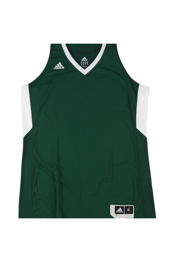 Womens 2-Tone Basketball Team Jersey, Green, Medium