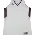 thumbnail image 1 of Adidas Womens 2-Tone Basketball Team Jersey, White, Small, 1 of 2