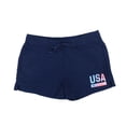 thumbnail image 1 of Adidas Women's Americana Drawstring Shorts Active Comfort Navy X-Large New, 1 of 2
