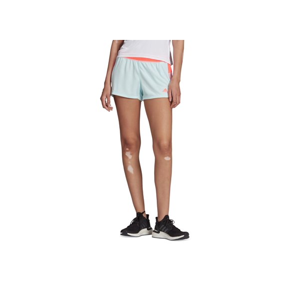 Adidas Womens Colorblocked Training Shorts Ice Mintturbo XL