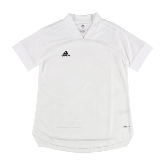 Adidas Womens Condivo 20 Soccer Jersey, White, Small