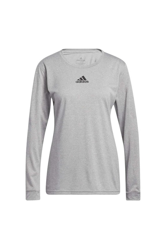Womens Creator Long Sleeve Gray Heather | Black XL