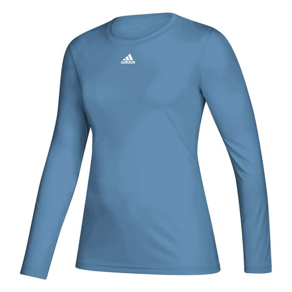 Adidas Womens Creator Long Sleeve Light Blue | White LG