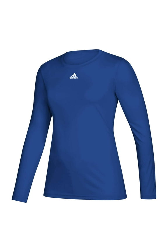 Womens Creator Long Sleeve Royal | White SM