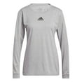 thumbnail image 1 of Adidas Womens Creator Long Sleeve XS Gray Heather | Black, 1 of 1