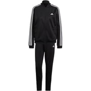 Adidas Womens Essentials 3-stripes Track Suit - Small - Black