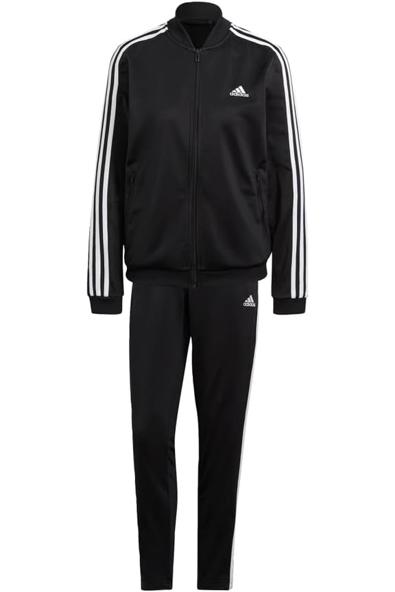 Womens Essentials 3-stripes Track Suit - Small - Black
