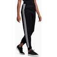 thumbnail image 1 of Adidas Womens Knotted Striped Athletic Pants, 1 of 2