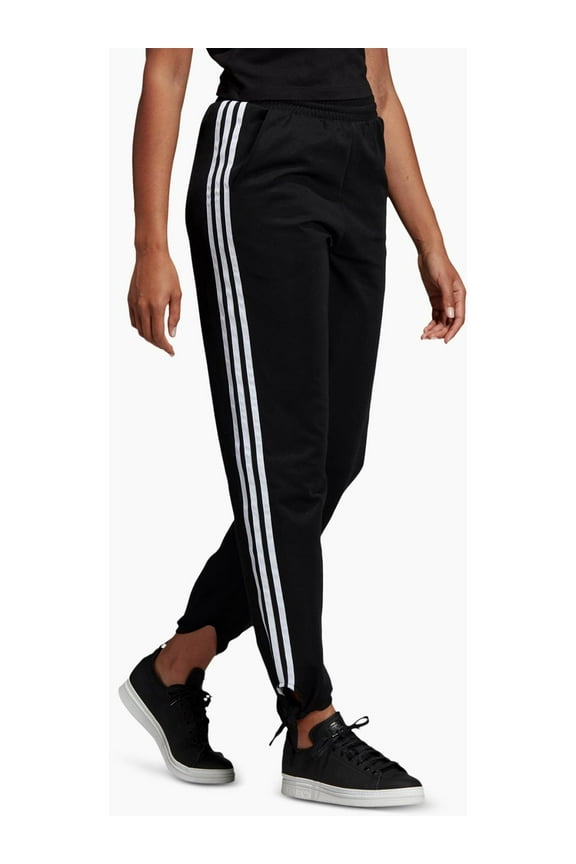 Womens Knotted Striped Athletic Pants