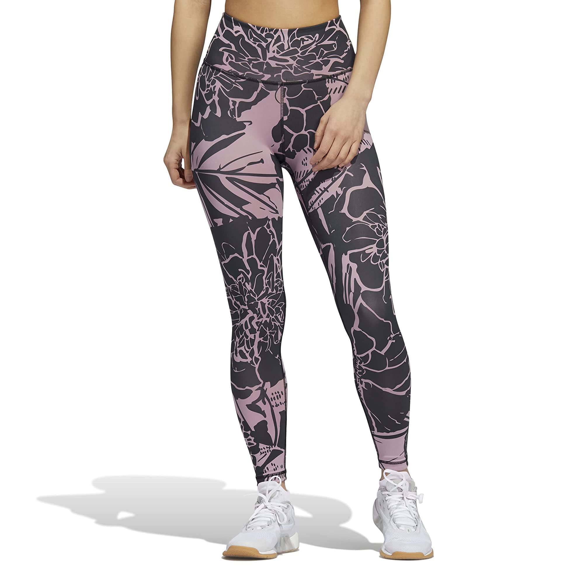 adidas flower tights
