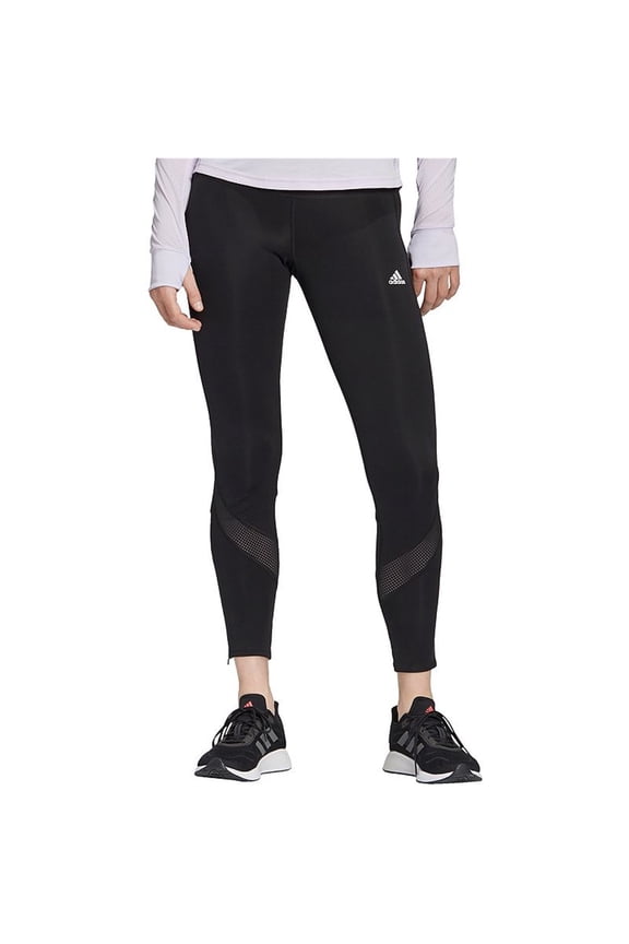 Womens Own The Run Training Tight Compression Athletic Pants, Black, Large