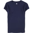 thumbnail image 1 of Adidas Womens Solid Basic T-Shirt, Blue, Large, 1 of 2