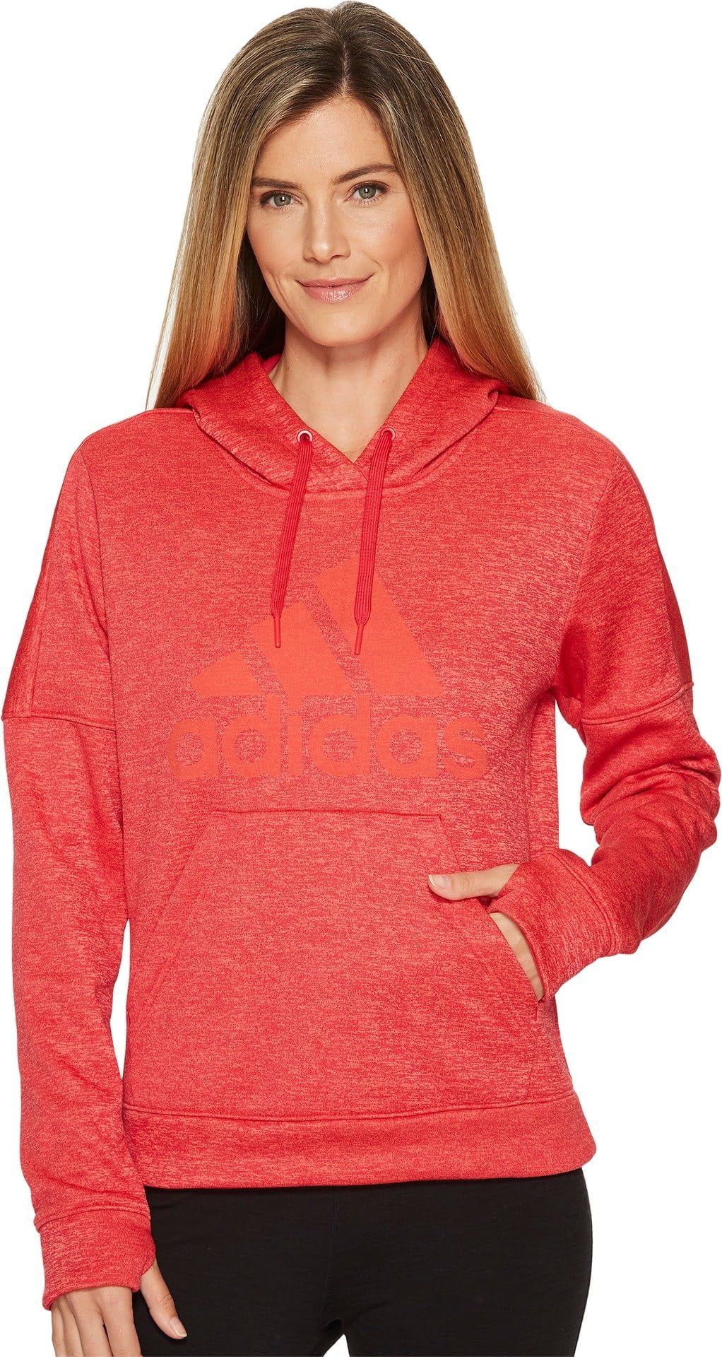 Red Adidas Oversize Hoodie Damen Adidas Womens Team Issue Fleece