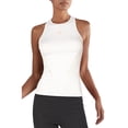 thumbnail image 1 of Adidas Womens Truepur Fitness Perforated Tank Top White S, 1 of 2