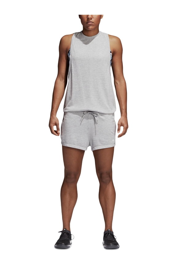 Womens Wanderlust Pleated Ruched Romper