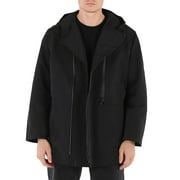 Adidas Y-3 Black Relaxed Fit Classic Dense Woven Hooded Parka, Size Small
