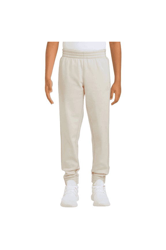 Youth Elastic Waistband Essentials Joggers, Natural, XL 18/20