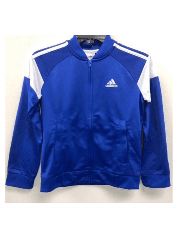 Youth Separates Training Track Full Zip Jacket S (8)/DK Royal Blue