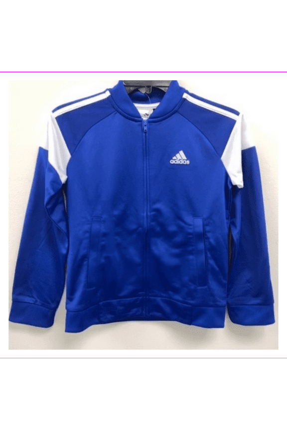 Youth Separates Training Track Full Zip Jacket S (8)/DK Royal Blue