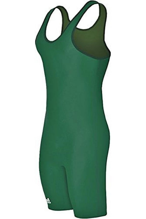 aS101s Lycra Solid Wrestling Singlet, Adult, Hunter, Small