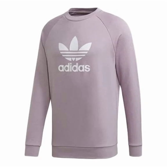 Adidas originals Trefoil Warm-up Crew Sweatshirt Light Purple ED5946