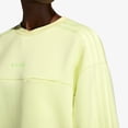 thumbnail image 1 of Adidas x IVY PARK Long-Sleeve Crewneck Sweatshirt Yellow H25162, 1 of 2