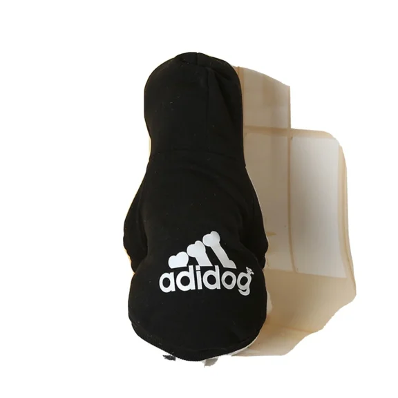 Adidog Hoodie Coat Cozy Soft Sweatshirt Sweater Jacket Clothes For Pet Medium