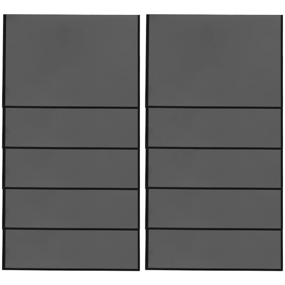 Adifare 10Pcs Magnetic Picture Frames Reusable Magnetic Sign Holder Clear PVC Magnetic Photo Pocket for Refrigerator Metal Whiteboard Office School 4x6inch/5x7inch/8.5x11inch