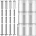 thumbnail image 2 of Universal Hardware M3 Brass Door Handle Screws With Bolt Connecting Sleeve Male To Female For Door Handle, Knobs Escutcheons And Others Pack Of 2 2 of 11