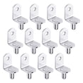 thumbnail image 1 of Adifare 80Pcs Shelf Support Peg,L-Shaped Shelf Bracket Peg 6mm Metal Cabinet Support Pin Stable Bookshelf Bracket Peg Furniture Pin Holder for Cabinet Wardrobe Closet, 1 of 7