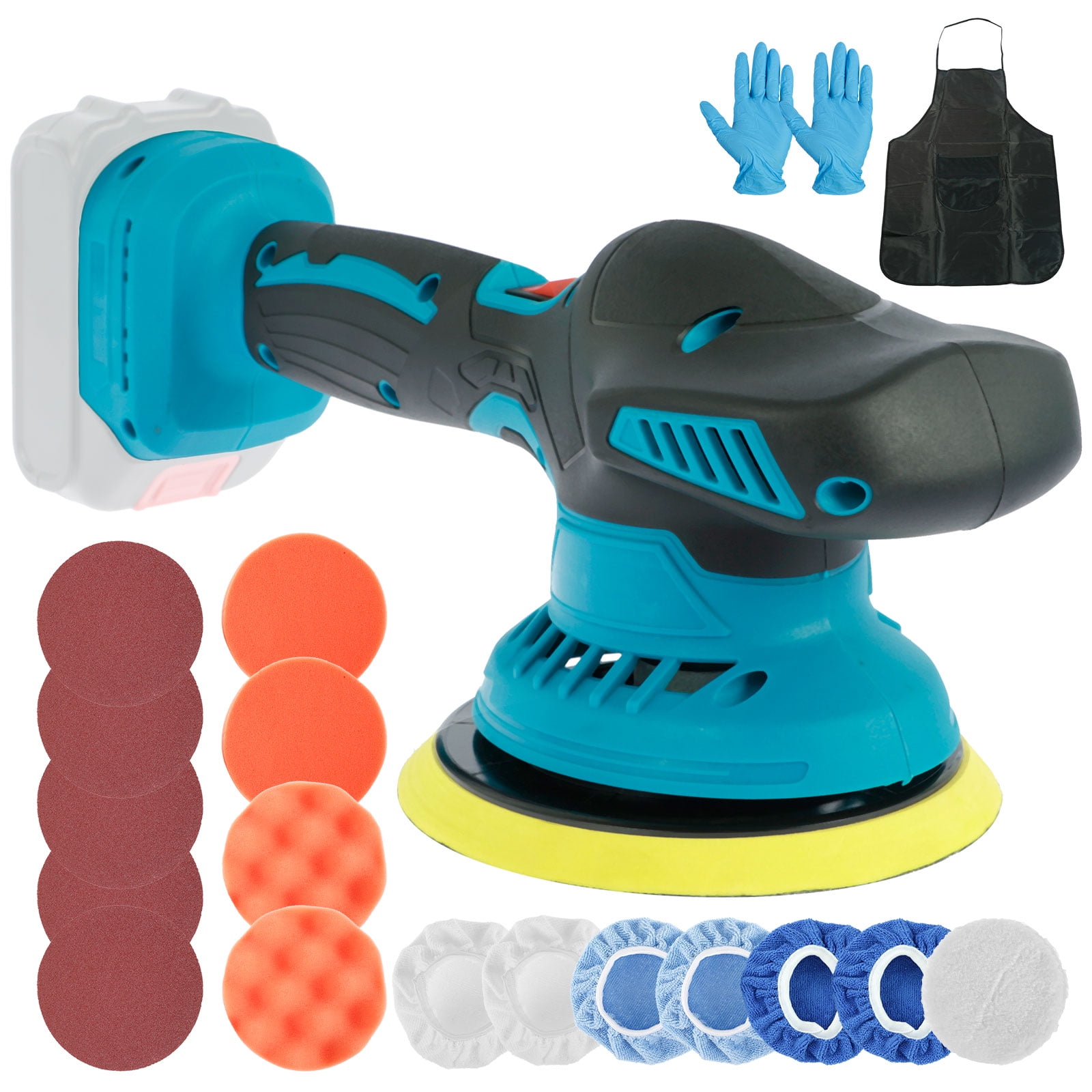 Adifare Buffer Polisher 21V Cordless Battery Powered Electric Polishing
