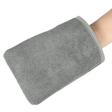 Adifare Car Cleaning Clay Mitt Deep Clean Wash Towel Microfiber Clay Bar Glove Vehicle Cleaning Kit for Car Detailing & Polishing Clay Bar Tool (Gray)