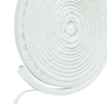 TELOLY Adifare Door Draft Stopper,16.4ft High Density Felt Self Adhesive Window Seal Foam Strip Weather Stripping for Sliding Doors Window and Wardrobe