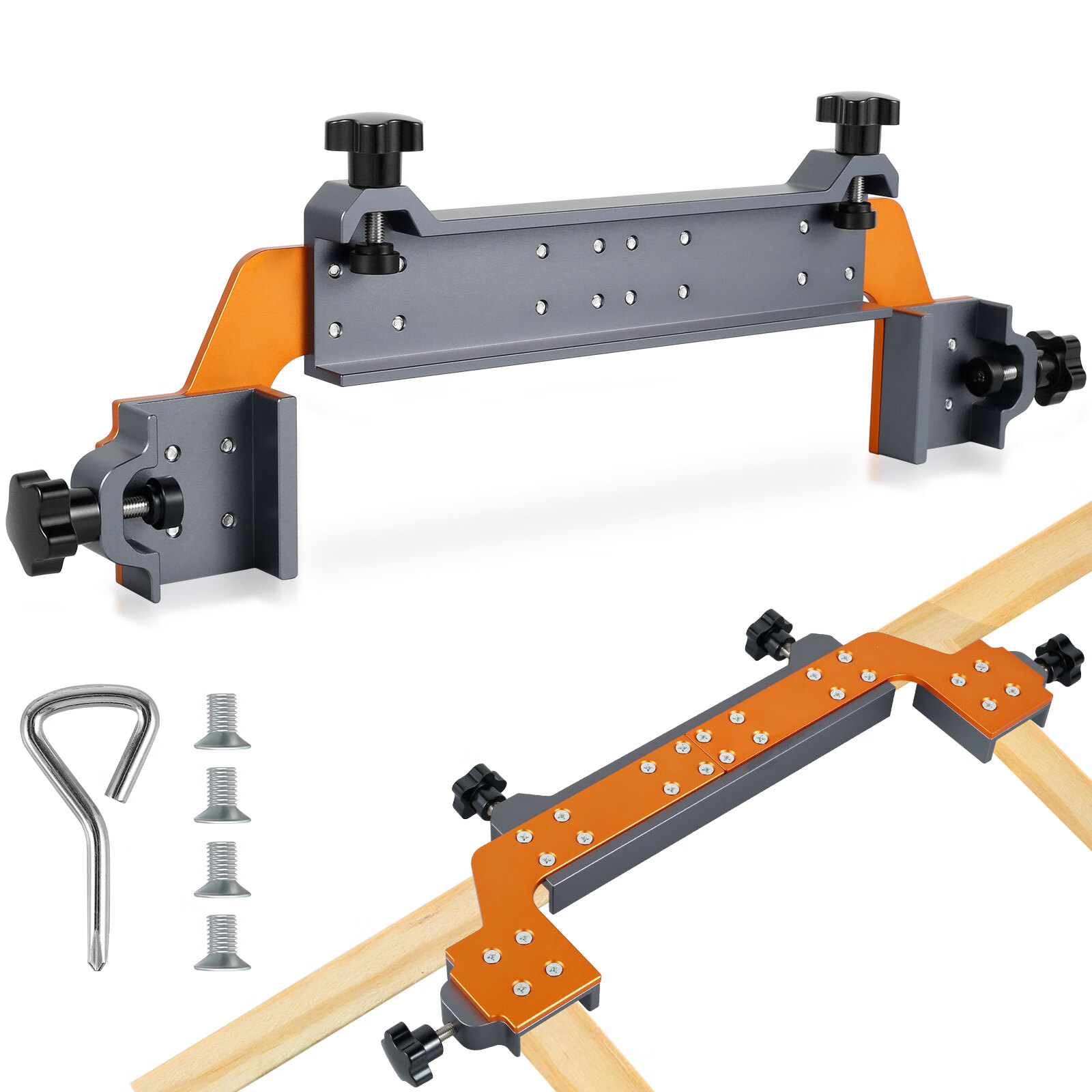 Adifare Framing Tool Aluminum Alloy Framing Stud Layout Measuring Tool