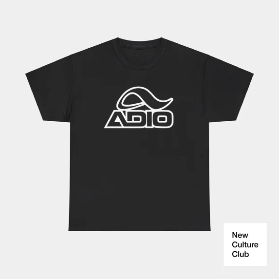 Adio Footwear White Skate Skateboarding 90s Retro Vintage Design T Shirt Tee