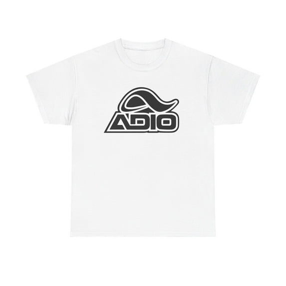 Adio Footwear White Skate Skateboarding Retro Vintage Design T Shirt Tee