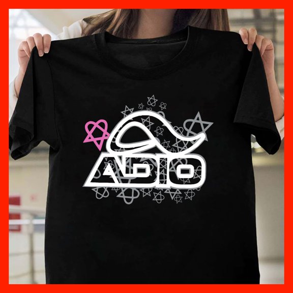 Adio Graphic Tee Streetwear Fashion T-Shirt Modern Urban Style with Abstract Design T564, Softstyle for Unisex, Extended Sizes Up to 5XL