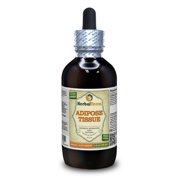 Adipose Tissue Absolutely Natural, Expertly Extracted by Trusted HerbalTerra Brand Certified Organic Alcohol-Based Liquid Extract. Proudly made in USA. Tincture 4 Fl.Oz