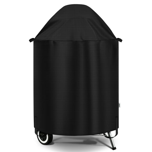 Adiqo Charcoal Grill Cover for Weber 22 Inch Charcoal Grills, Outdoor Waterproof Small Smoker Cover, Compared to Weber 7150