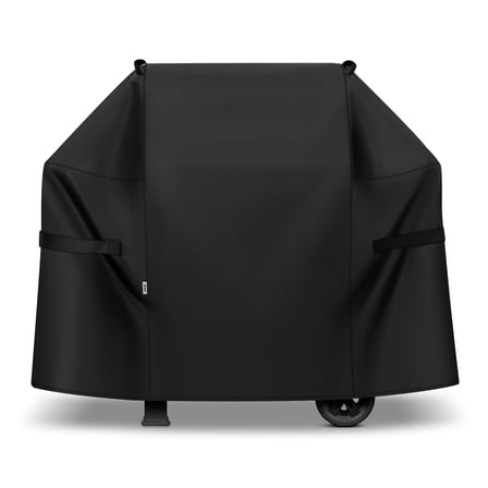 Adiqo Grill Cover Compared to Weber 7139, 51 Inch Waterproof BBQ Grill Cover for Weber Spirit and Spirit II 300 Series Grills, Weather Resistant Barbecue Gas Grill Cover