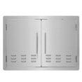 thumbnail image 1 of AdirHome Stainless Steel BBQ Grill Door Panel, Double Access, Rust-Resistant, W/Vents, 30 Inches, 1 of 7