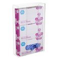 thumbnail image 1 of AdirMed Acrylic Glove Dispenser, Triple Box Capacity, Universal, Clear, 1 of 5