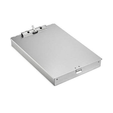 AdirOffice Aluminum 1.5 in Bin Form Storage Clipboard